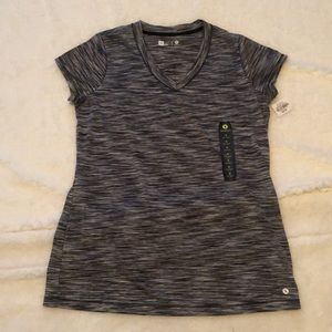 Women’s black, white, and grey shirt, new